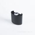 Modern LED Up Down Wall Lamp - IP65 Outdoor & Indoor Black and White Lighting